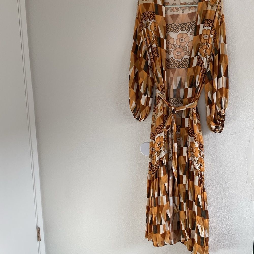 Carolina K Nico Robe, Rombus Flowers - Picture 6 of 10